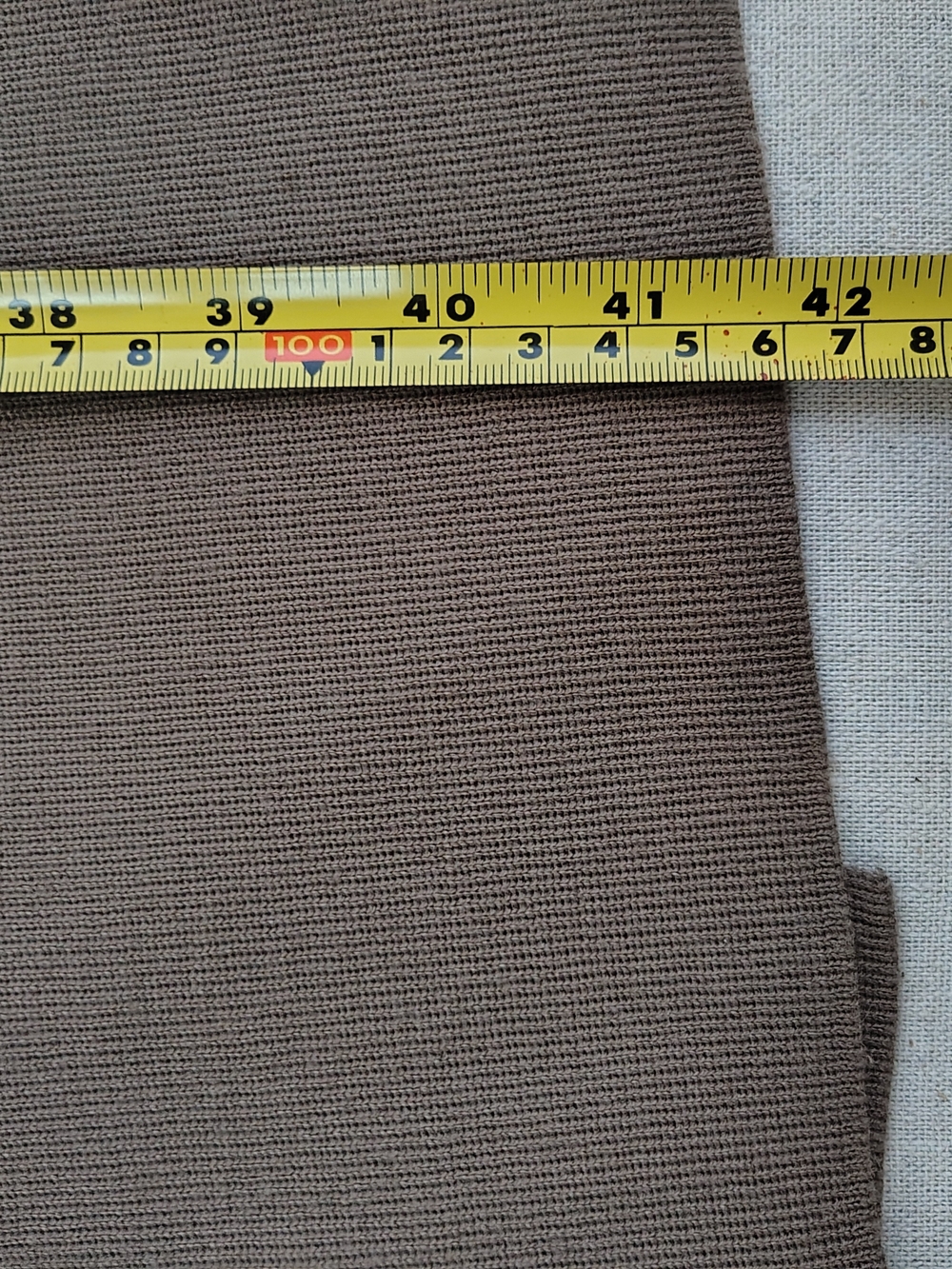 Knit Wrap Robe Cardigan in Taupe Kld Medium Belted - Picture 5 of 7